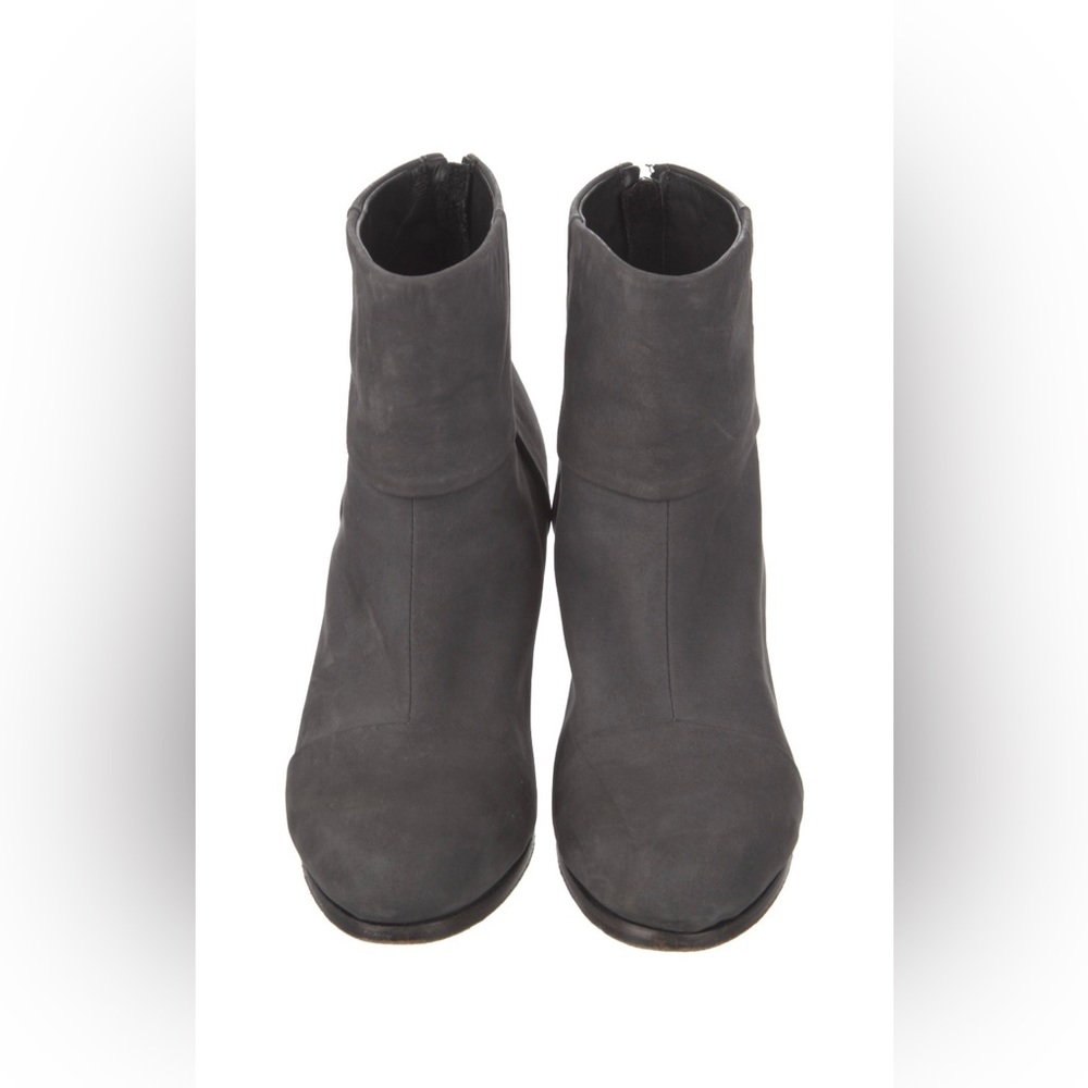 Rag & Bone Suede Ankle Boots, Size 37, Color Grey